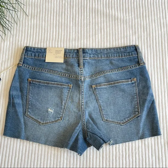Universal thread high- rise denim shorts - Picture 11 of 13